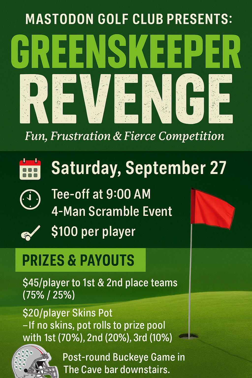 Mastodon Golf β Greenskeeper Revenge Tournament Mastodon Golf β Greenskeeper Revenge Tournament ad