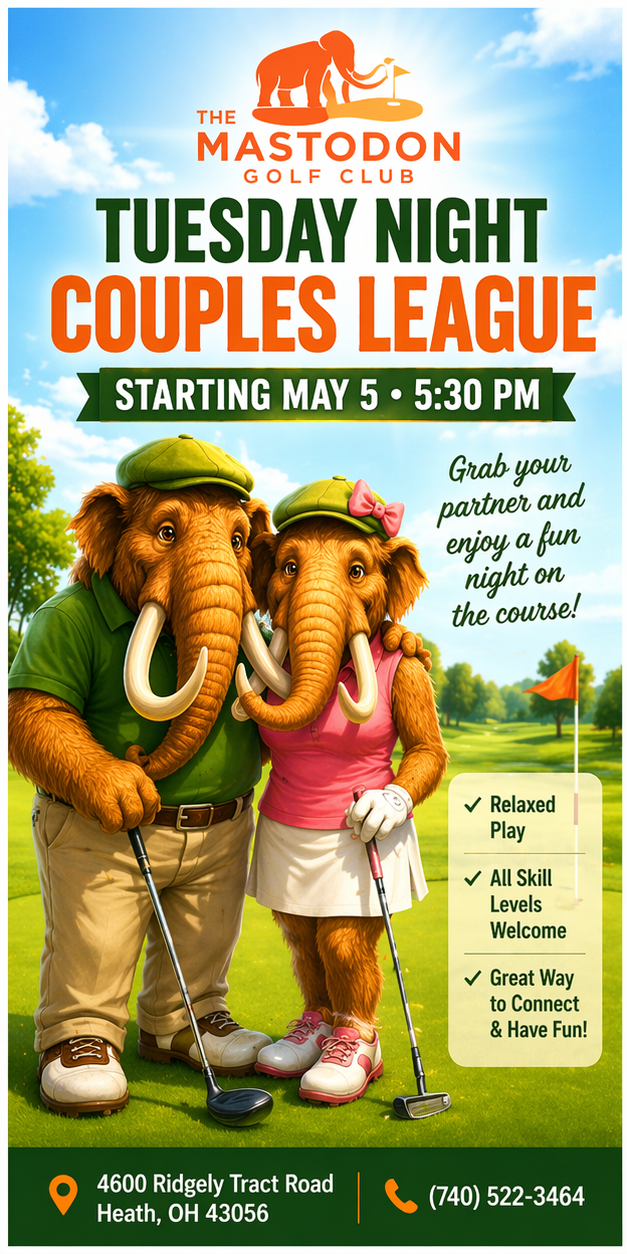 Tuesday Night Couples Scramble League